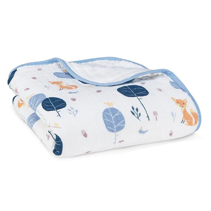 

Four Layer Cotton Baby Muslin Blanket Muslin Gauze Swaddle Baby Cotton Blanket Infant Wrap for Baby Bath 120*120cm
