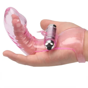 LINWO Finger Sleeve Vibrator G Spot Massage Clit Stimulate Female Masturbator Sex Toys For Women Sex Shop Adult Products 1
