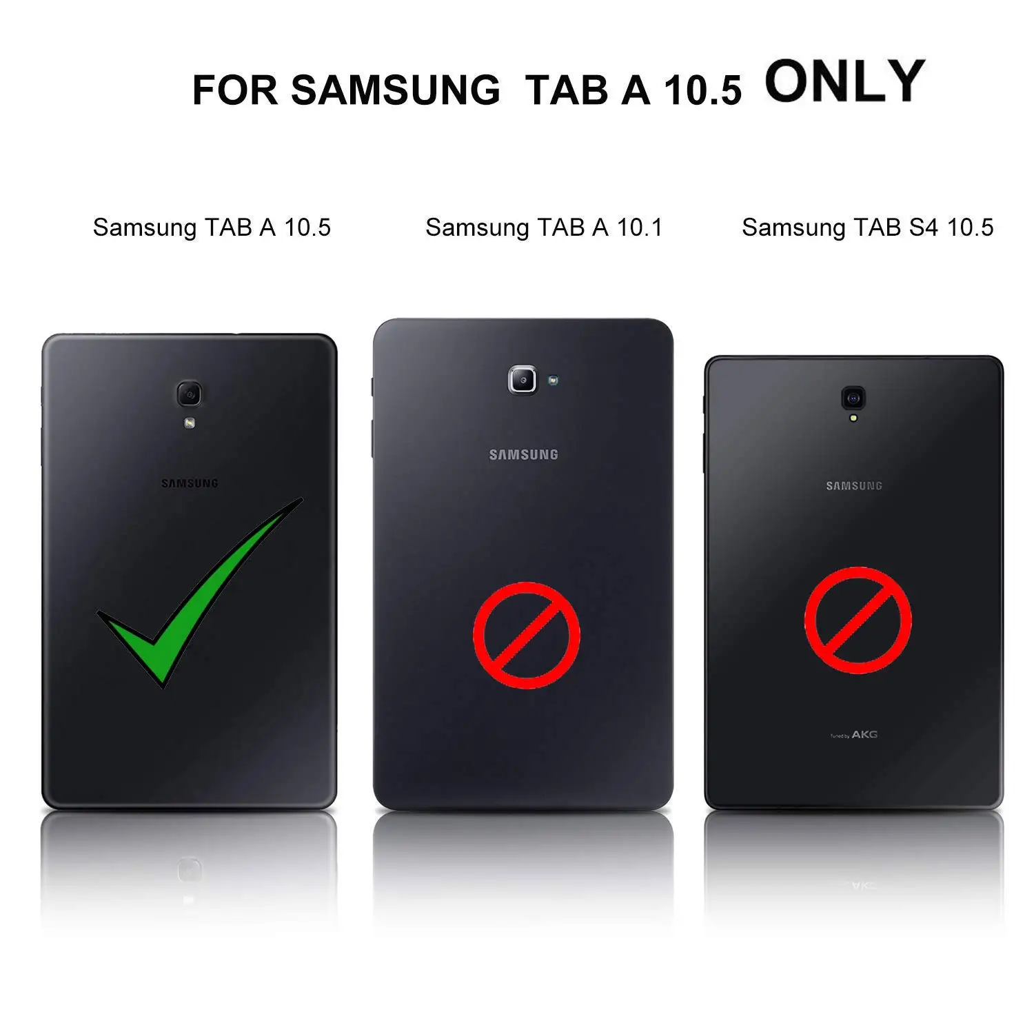 Деловой флип чехол для Samsung Galaxy Tab A 10 5 дюймов 2018 T590 T595 T597 умный держатель с
