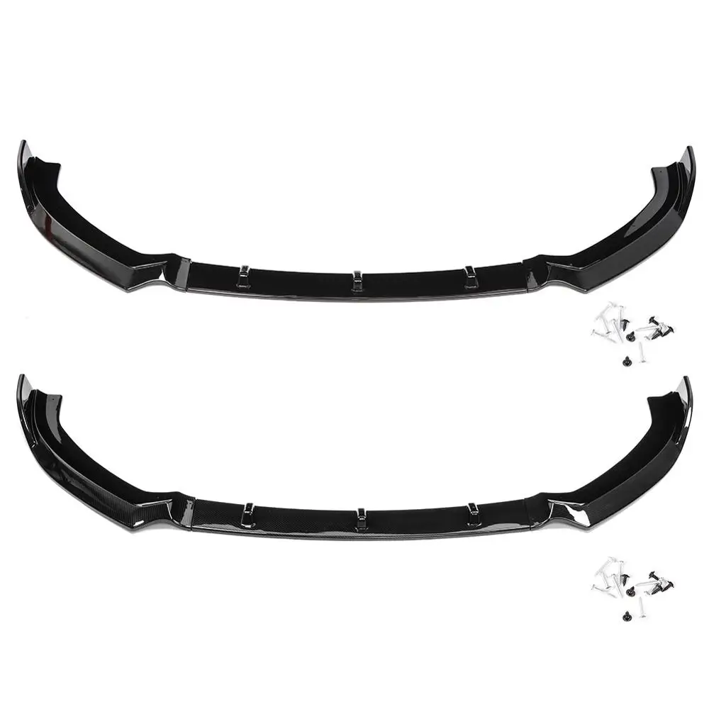 for S3 Style Front Bumper Lip Spoiler Audi A3 8V 2017 2018 Car Accessories | Автомобили и мотоциклы