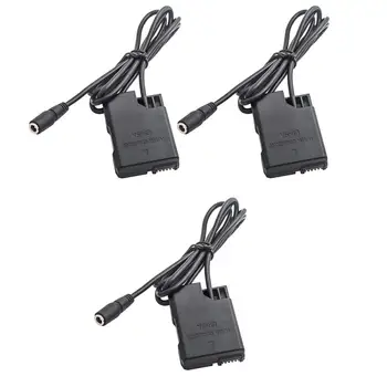 

EN-EL14 Dummy Battery Adapter DC Coupler Power Adapter for Nikon DSLR Camera Applicable to EN-EL14 Monitor Equipment