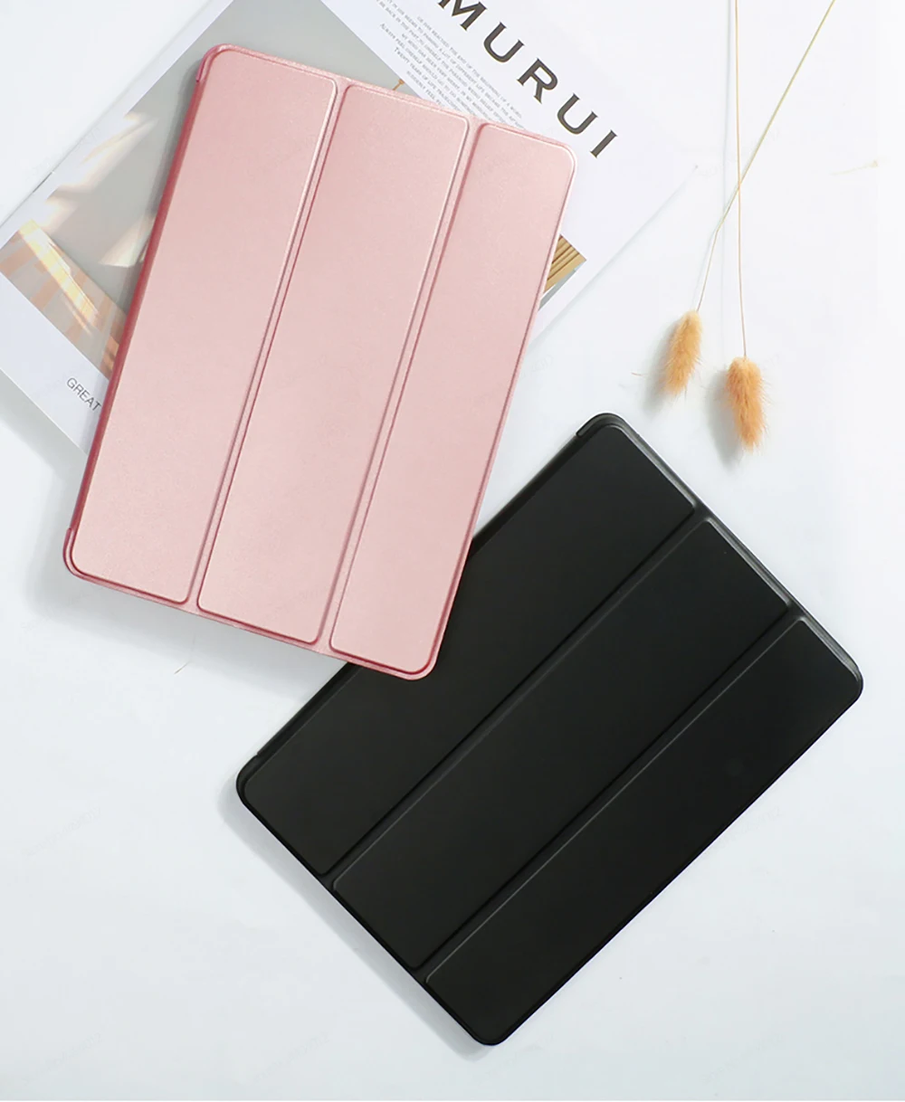 samsung tablet holder For Funda iPad 10.2'' 2019 7 8 9 Case 2020 2021 Magnetic Flip Cover For iPad 7th 8th Generation 9th Transparent Back Smart Case stylus pen for android tablet