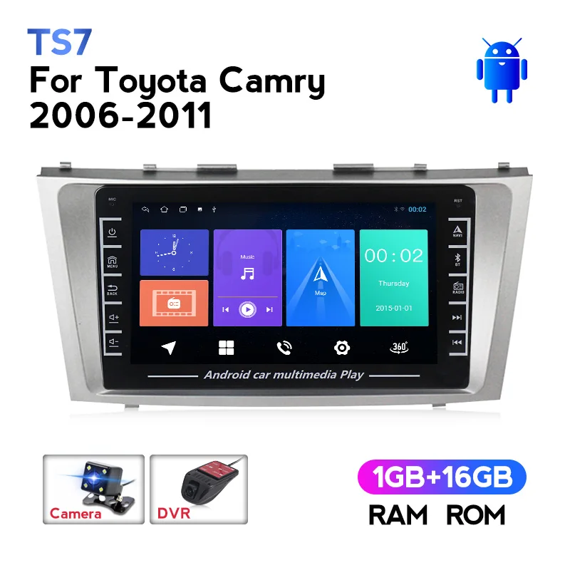 Автомобильный Android автомобильный радиоприемник для Toyota Camry 2006 2007 2008 2009 2010 2011