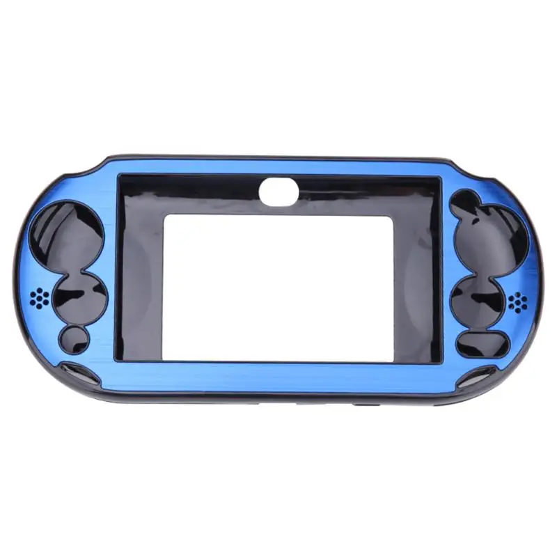 Алюминиевый Чехол-подставка для Sony playstation PS Vita 2000 psv PCH-20 - Цвет: Navy blue