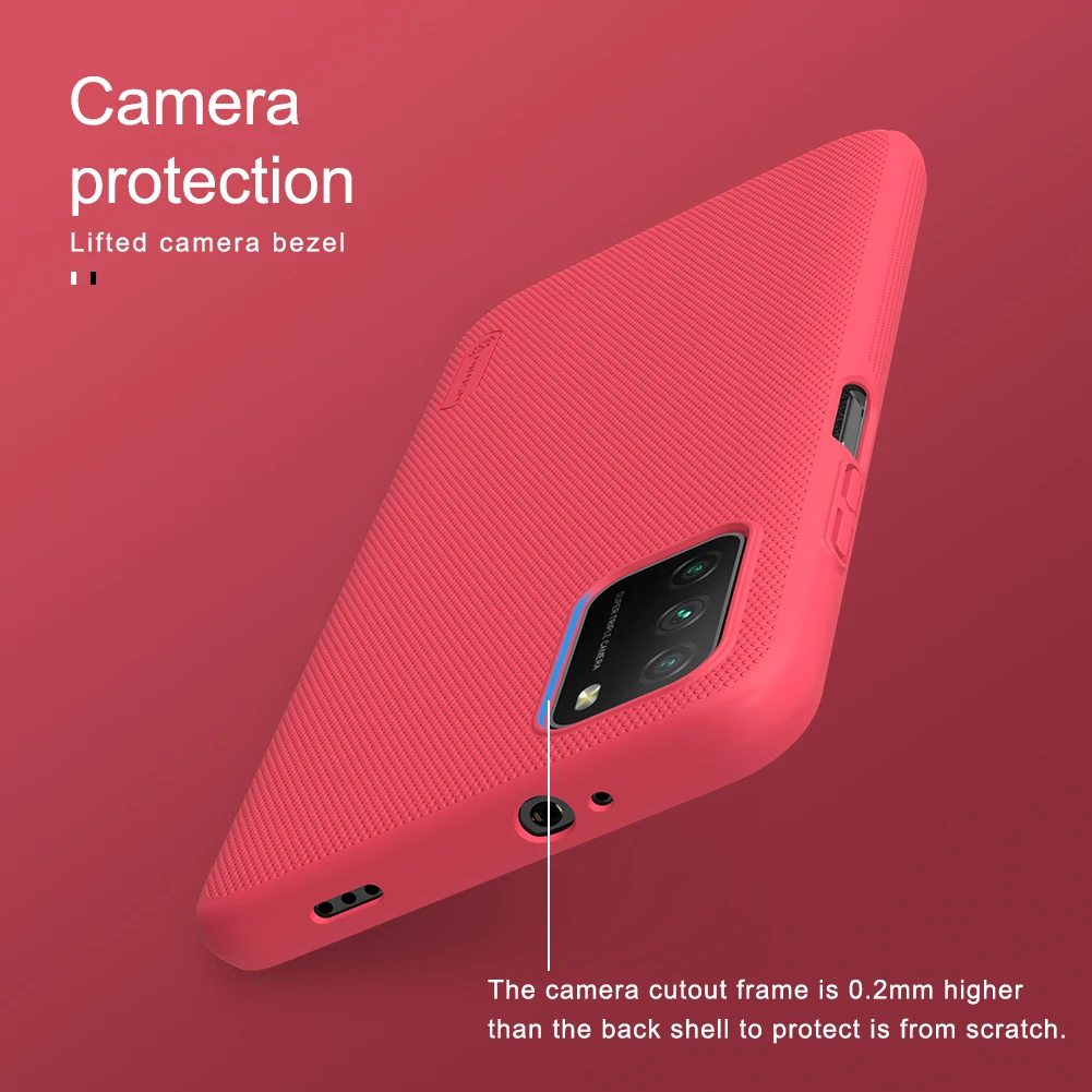 Чехол для xiaomi Poco M3 cover NILLKIN Super Frosted Shield жесткие Матовые чехлы бампер M3|nillkin super