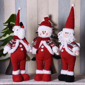 

Christmas Ornaments Red Santa Claus DIY Decoration Ornaments Christmas Tree Ornaments Cute and Cute Personality Santa Claus