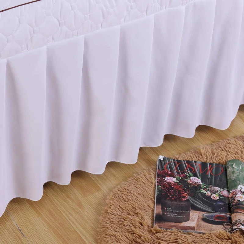 Massage Table Skirt, No Wrinkle-Resistant Reusable Spa Sheets, Beauty Salon Bedspread, General Hospital Bed Mattress, Massage Be