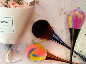 

5Pcs new portable travel mini small waist mixed makeup tool set makeup brush brush blush makeup makeup brush set