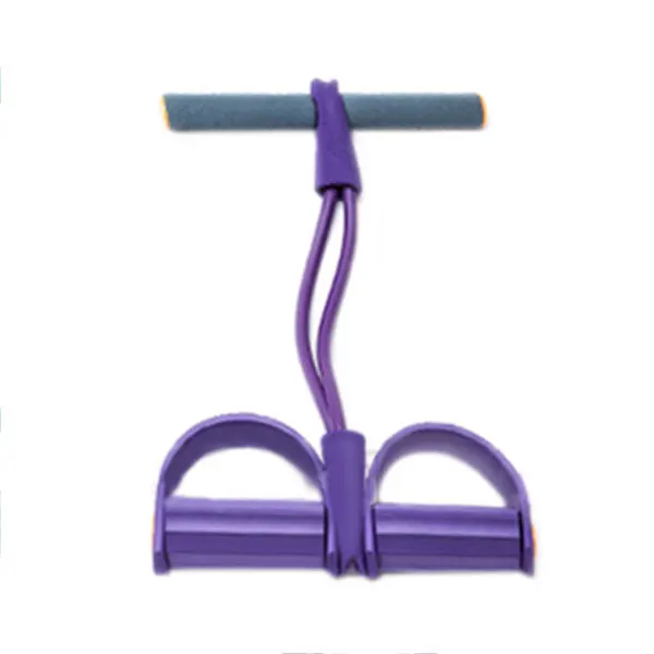 Dynamic Pedal Bodybuilding Expander Latex Tube Foot Elastic Pull Rope Slimming Indoor Sports Equipment SEC88
