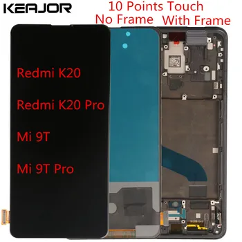 

For Xiaomi Redmi K20 Pro Mi 9T Lcd Screen Tested AAA Lcd Display+Touch Screen With Frame Replacement For Redmi K20 Mi 9T Pro Lcd