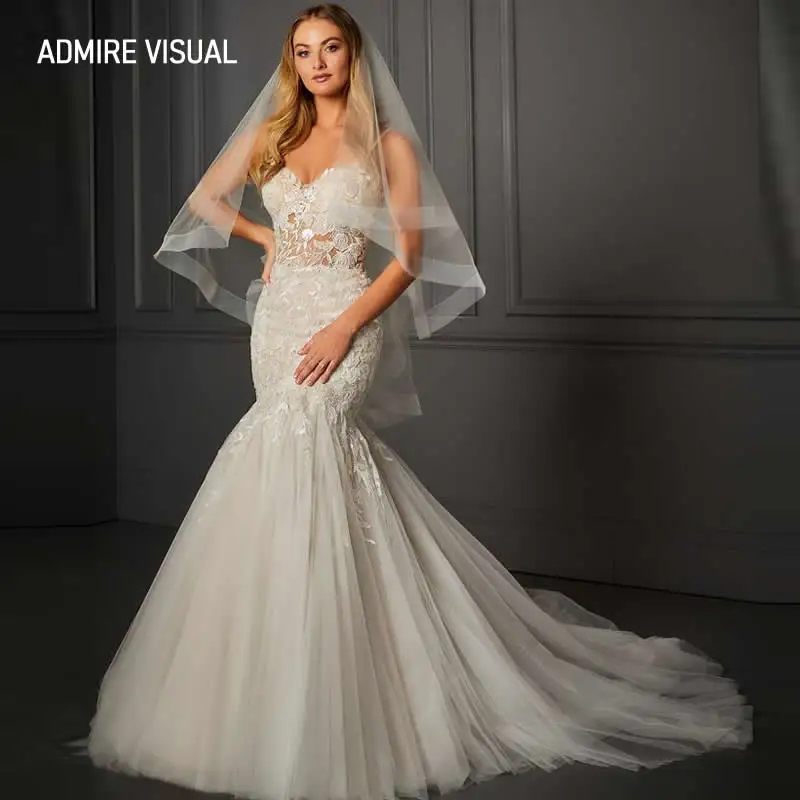 

Женское свадебное платье It's yiiya, белое кружевное платье на бретельках с открытой спиной и вырезом сердечком на лето 2021