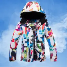 Женская лыжная куртка Женская зимняя спортивная одежда для сноуборда одноплатная куртка DoubleSki ветронепроницаемая Водонепроницаемая теплая утолщенная