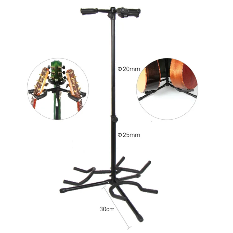 

Sanli-Guitar Rack Height Adjustable Guitar Tool Folk Music Classical Electric Bass Ukulele Musical Instrument Parts
