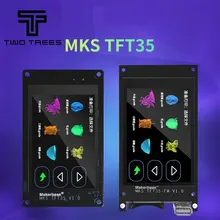 Makerbase mks tft35 v1.0 tela sensível ao toque controlador de exibição inteligente peças impressora 3d 3.5 Polegada wi fi controle sem fio visualização gcode