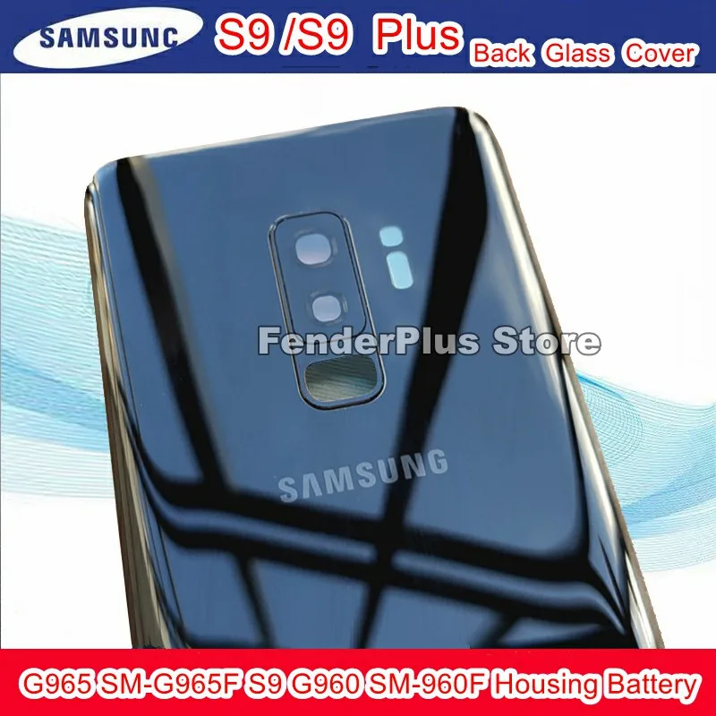 Стеклянный чехол для Samsung Galaxy s9 plus 3D задняя крышка аккумулятора s9plus Крышка