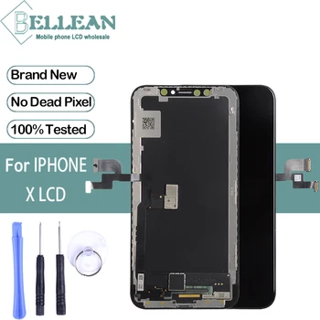 

Dinamico 5.8Inch For Iphone X Display Assembly X Screen LCD Touch Panel Glass Digitizer Assembly Free Shipping 1Pcs