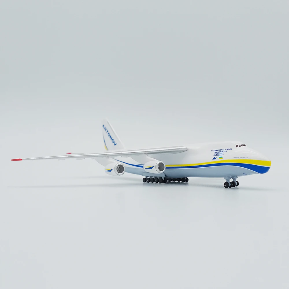 Ukraine 1/400 Antonov An-124 StrategicTransport Aircraft ABS Plastic  Aircraft Model Plane model, not toy, transport plane, > 14 years old, for  unisex, 
