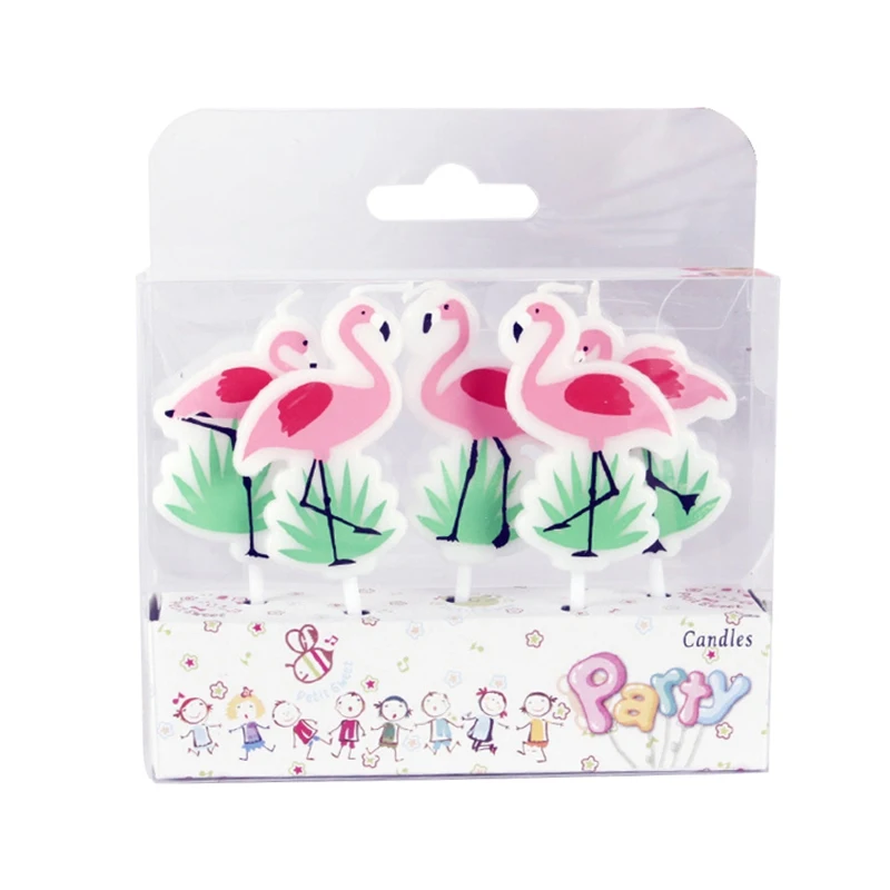 

Cake Topper Candles Cartoon Craft Cute Animal Birthday Candle Party Supplies Kid Gift Environmental Protection Baby Children