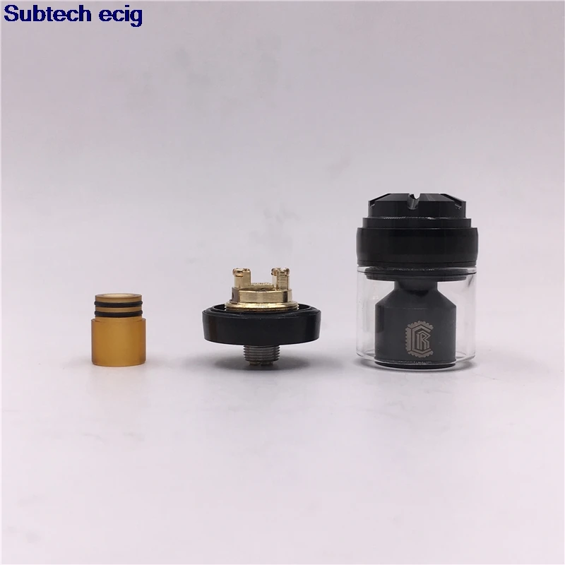 Relod MTL RTA бак 22 мм диаметр 2 мл емкость для 510 бокс мод механический 3 цвета вейп RBA