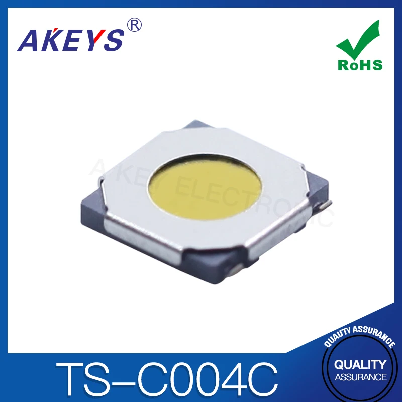 TS-C004C 4 * 4 four pin wrapped U-type light touch switch 5.2 * 5.2 waterproof accessories key connector