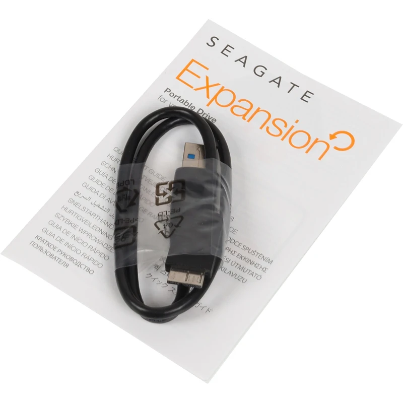 Жесткий диск Seagate Original USB 3.0 500Gb STEA500400 Expansion 2.5" черный