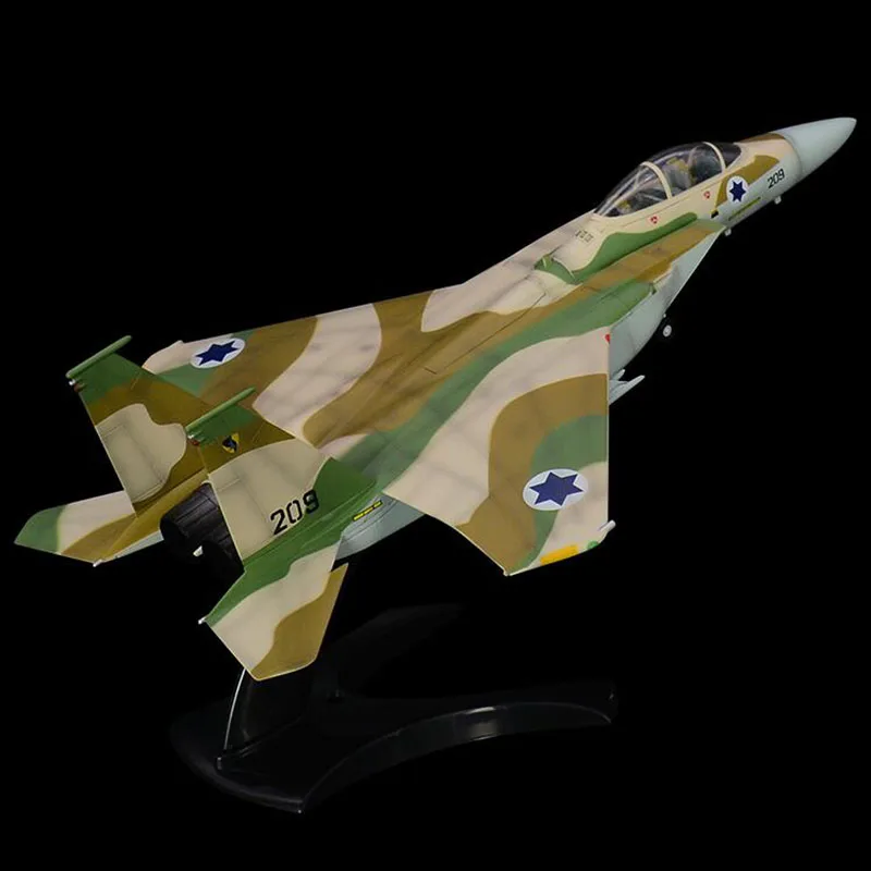 1/72 весы Lockheed Martin F15I aushan F 15 военный истребитель самолет с базой сплав модель самолета игрушка для взрослых дисплей коллекция