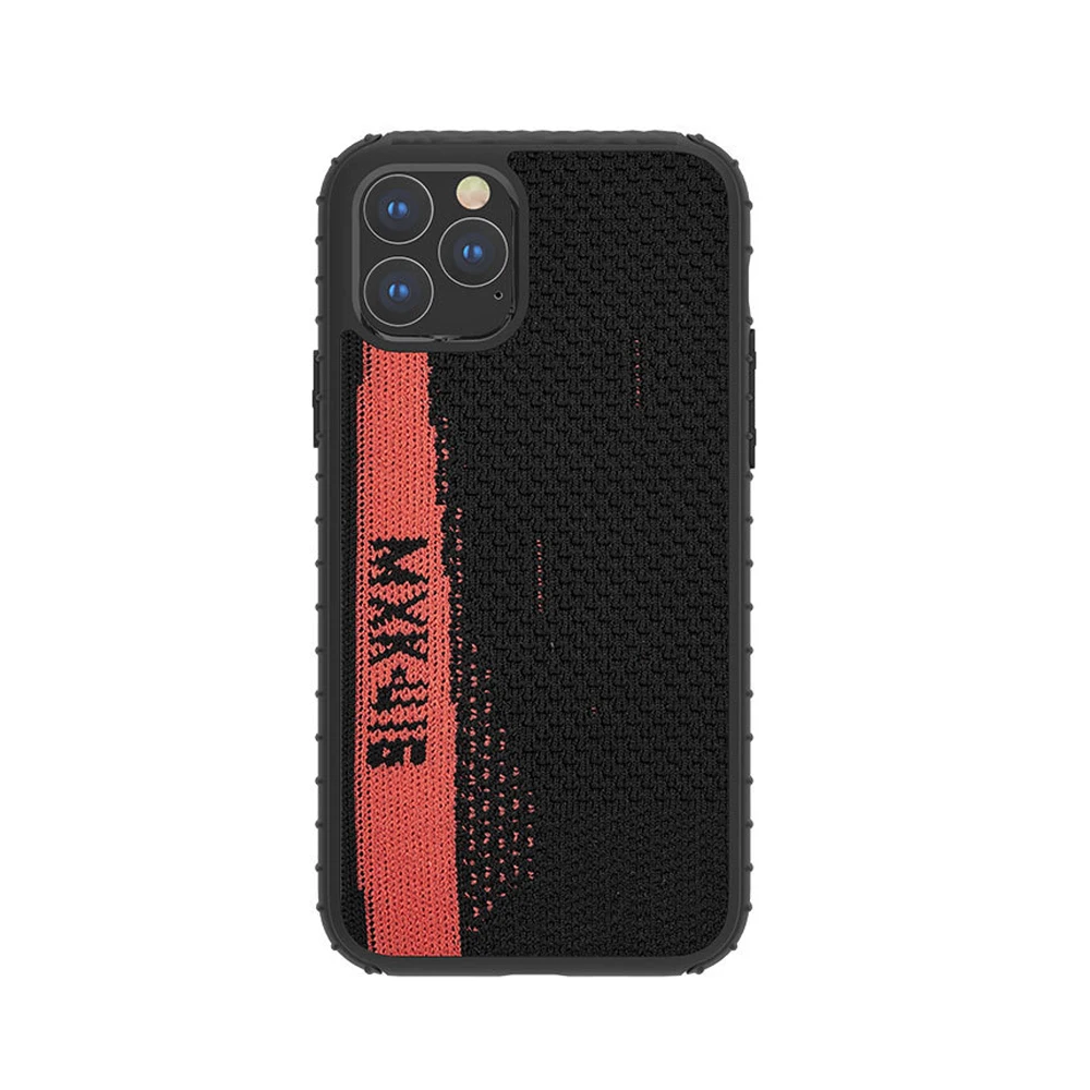 Красный Чехол для Телефона iphone X 6 7 8 11 XR Xs Max yeezy 350 материал кроссовок защита от падения Чехол для iphone 6S 7 8 Plus чехол 12,3 - Цвет: Красный
