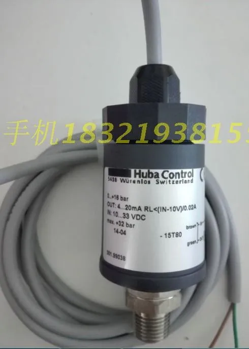 Swiss HUBA501 Pressure Transmitter 501.930013171 Fuba Pressure Sensor 4-20mA