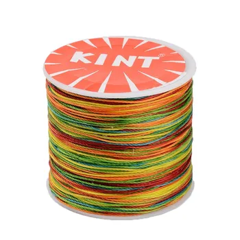 

Round Waxed Polyester Cords 0.45mm 0.5mm 0.6mm Jewelry Findings for DIY jewellery making supplies Wholesale F80