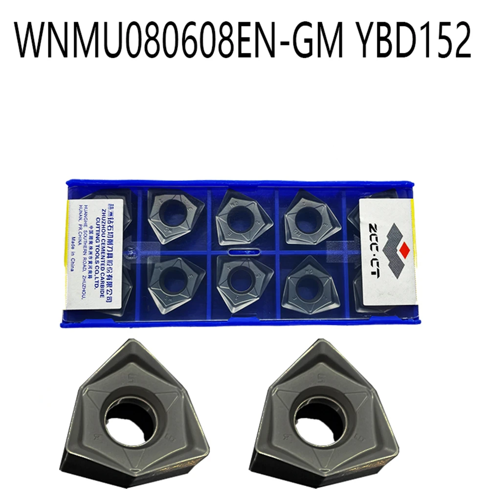 10P WNMU080608 Double-sided Hexagonal 90 Degree Right Angle