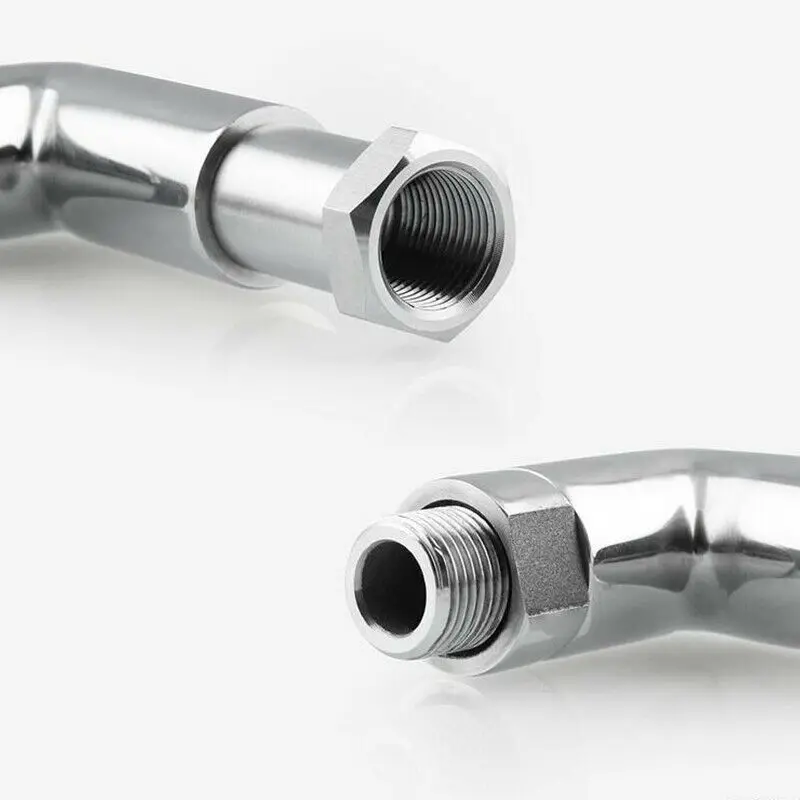 O2 кислородный датчик угловой расширитель Spacer 90 градусов 02 Bung расширение M18 X 1,5