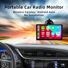 SONICnavi 1din 2din For 7inch Universal Car Radio Monitor Apple Carplay Android Auto Radio For Toyota Nissan Hyundai Car Monitor