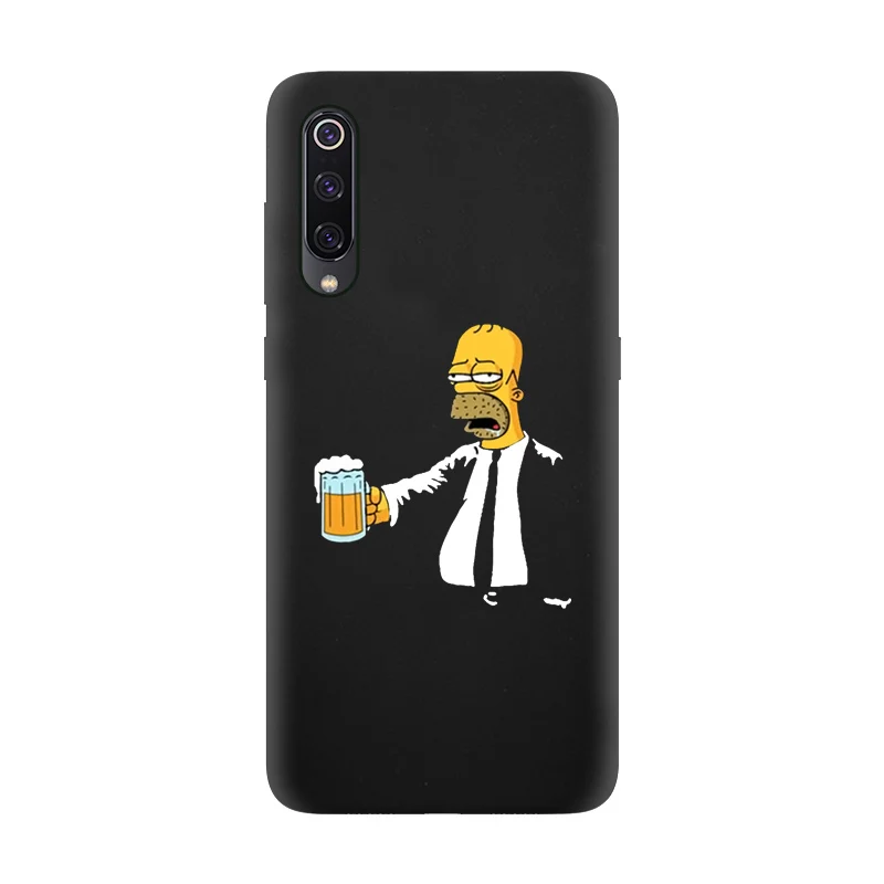 Homer J. Simpson чехол для Xiaomi Mi 9 8 Pro SE Lite 6 5 5S 5C Plus A1 A2 силиконовый чехол для телефона мягкий ТПУ чехол для задней панели Барт Симпсон - Цвет: Color 10