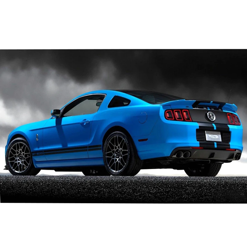 3D Лошадь Стиль автомобиля ABS Задняя эмблема значок стикер 50 лет Shelby GT500 Roush Лагуна Seca для Ford Mustang 2010 Up