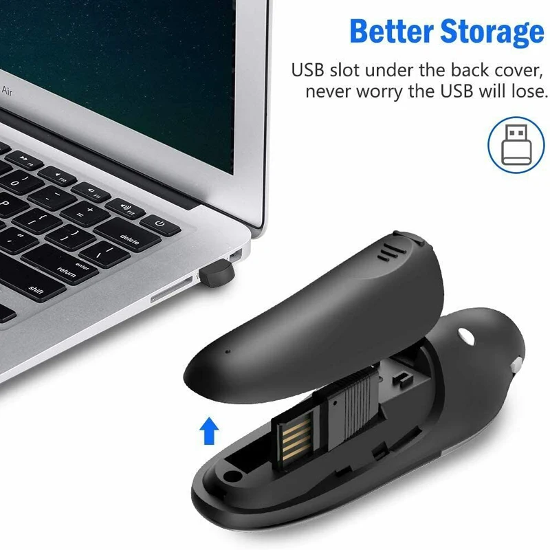 volta projetor rf usb controle remoto caneta clicker