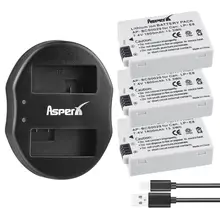 3Pc 1800mAh LP-E8 LPE8 LP E8 Battery Li-ion Bateria + USB Charger for Canon EOS 550D 600D 650D 700D Rebel T2i T3i T4i T5i Kiss X