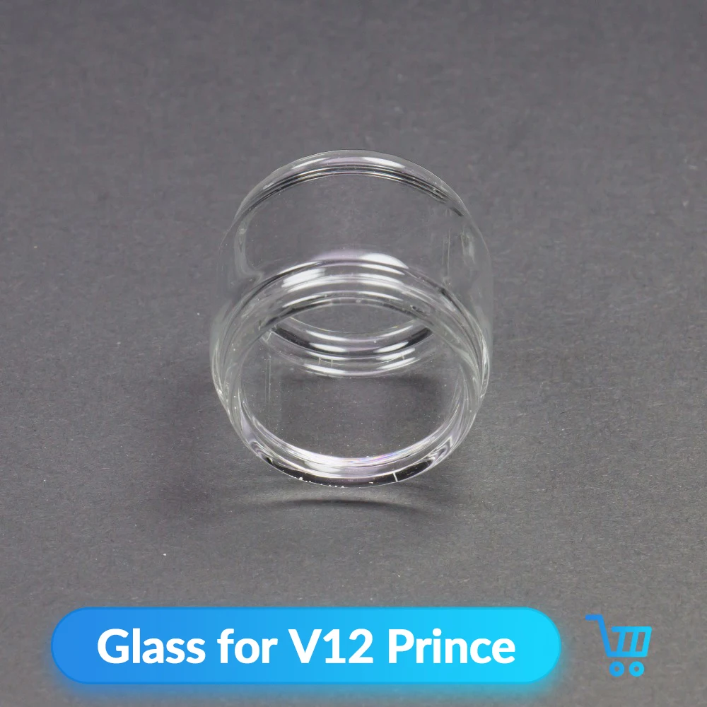 

Volcanee 2Pcs Changeable Glass 28mm Diameter for V12 Prince RTA Tank Vape Atomizer E Cigarettes Accessories V12 Prince Glass
