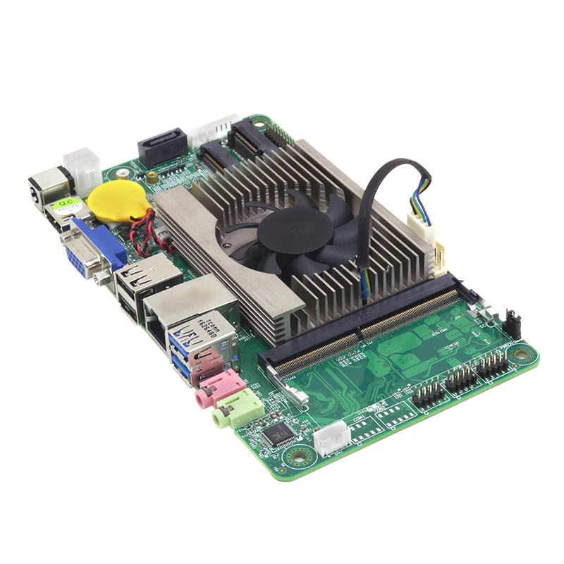 

Intel Core i5-7200U Mini ITX Embedded Motherboard DDR3L mSATA SATA HDMI VGA 6*USB Gigabit LAN Mini PCI-E WiFi BT MIC SPK 12V 5A