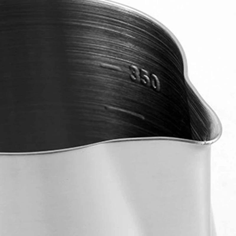 Inner Scale Espresso 600ml Coffee Milk Frothing Pitcher Stainless Steel Creamer Macchiato Cappuccino Latte Art Maker Pitcher Cup