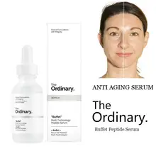The Ordinary buffet Firming Anti Wrinkle 30ml Target Anti Aging Face Serum Multi-Technology Peptide Serum makeup for women the buffet