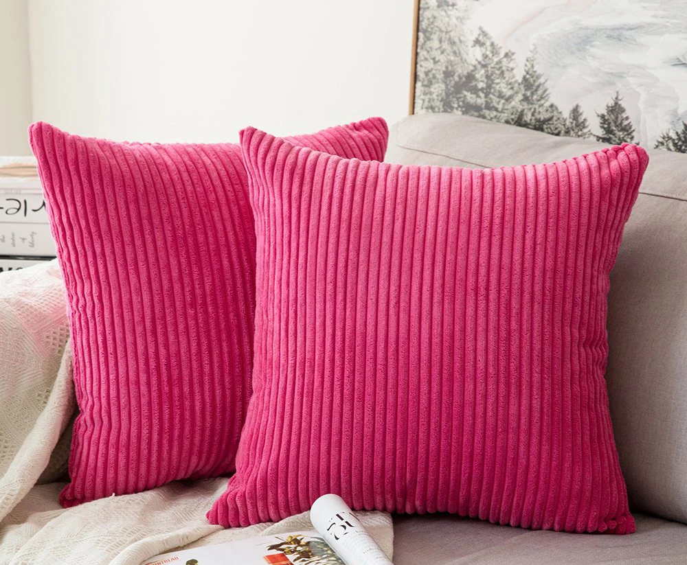 2020 New 1PCS 45*45/30*50cm Flocking Velvet Cushion Cover Pink Grey Blue Coffee Soft Home Decorative Pillow | Дом и сад