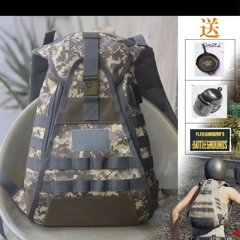 

Playerunknown's Battlegrounds PUBG Winner Chicken Dinner Level1-3 Instructor Backpack Multi-functional Backpack