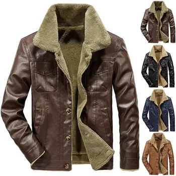 

Men Jackets Winter Casual Mens dressy Jacket Male Thicken Fur veste homme Hooded Outwear Warm Coat chaqueta hombre