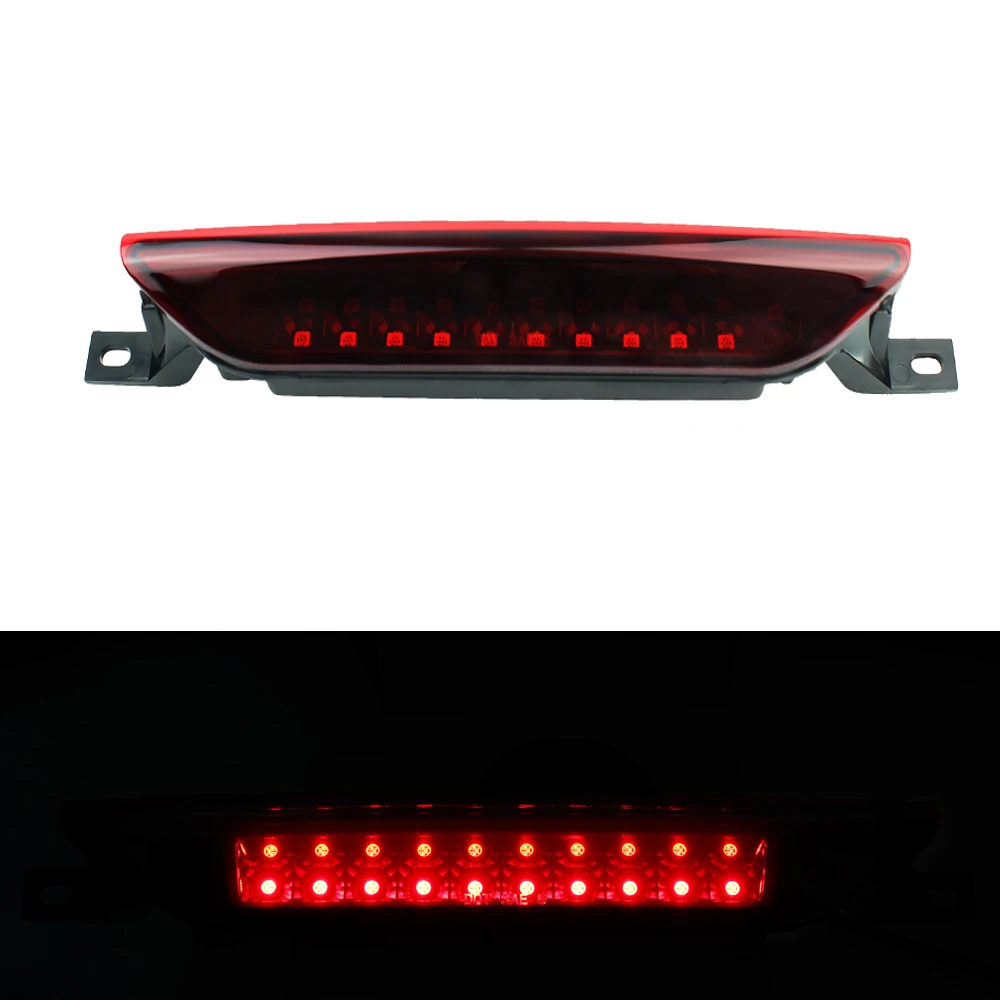 Car Led Third Rear Brake Light 3rd Tail Stop Lamp Fit For 0712 Dodge