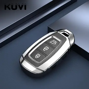 

New Soft TPU Car Key Case Cover For Hyundai Santa Fe TM 2019 I30 2018 Solaris Azera Elantra Grandeur Accent Accessories