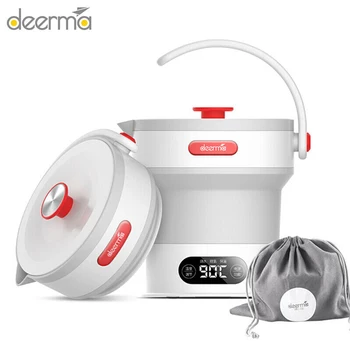 

Deerma 0.6L Folding Portable Water Kettle Handheld Electric Water Flask Pot Auto Power-off Protection Wired Kettle