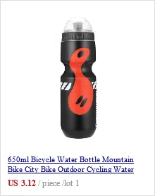 Essential 650MLPortable 650ml Mountain Bike Bicycle Water Bottle Essential Outdoor Sports Jug Bike Water Bottle Leak-proof Cup