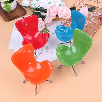 

New Design 1/6 Dollhouse Miniature Chair Furniture Model Toys for Doll House Decoration 6 Colors Toy Chair