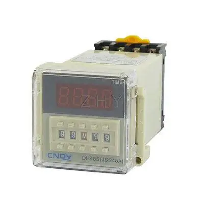 

Power on Time Delay Relay 8-Pin DPDT 0.01S-99H99M AC/DC36V w Socket