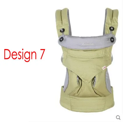 Регулируемый эргономичный Детский рюкзак для переноски 0-36 м, портативный детский слинг, обертывание, хлопок, Мандука для новорожденных, кенгуру, сумка, Хипсит - Цвет: 7